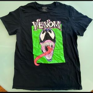Marvel Large Black Venom Shirt